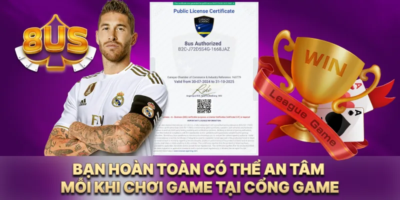 Bạn hoàn toàn có thể an tâm mỗi khi chơi game tại cổng game Bạn hoàn toàn có thể an tâm mỗi khi chơi game tại cổng game