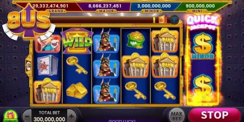 Sảnh Game Slots tại 8US mang đến trải nghiệm hấp dẫn cho người dùng Sảnh Game Slots tại 8US mang đến trải nghiệm hấp dẫn cho người dùng